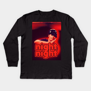 sydney night night Kids Long Sleeve T-Shirt